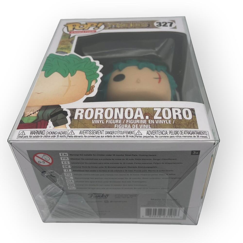 Funko Pop Animation One Piece Roronoa Zoro #327 Vinyl Figure Funimation New - Picture 5 of 6